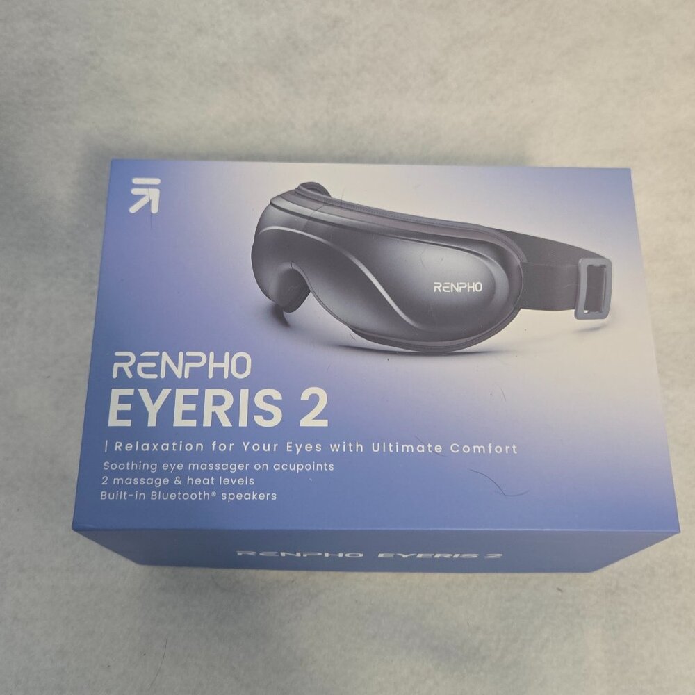 Renpho Eyeris 2- eye massager, gray, massage and heat